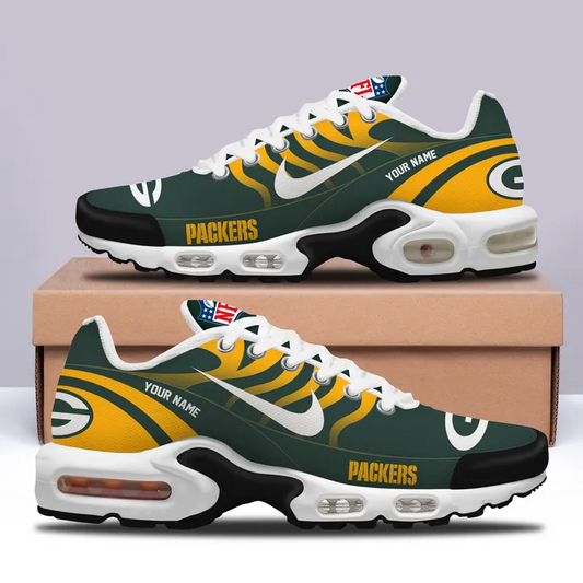 Ideafootwear Green Bay Packers TN Shoes Sneakers For Men And Women