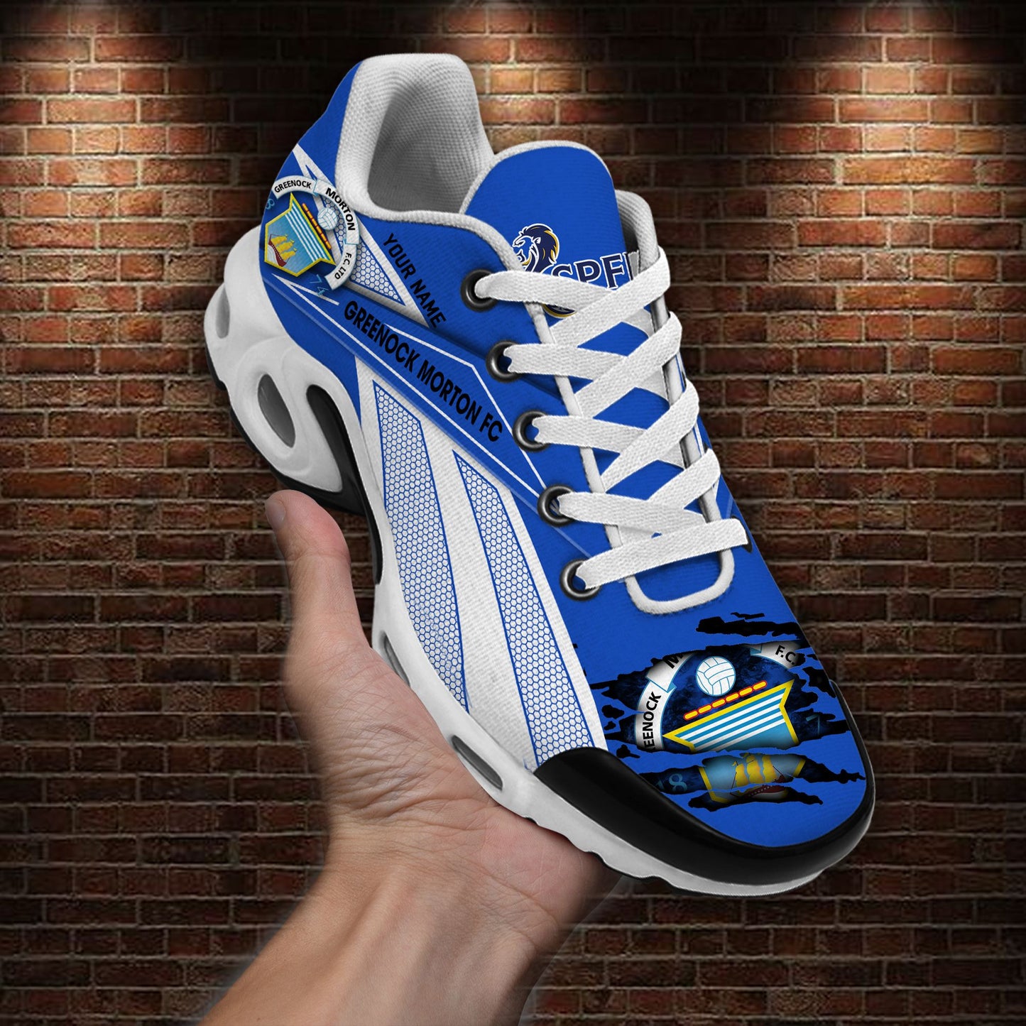 Ideafootwear Greenock Morton F.C. TN Shoes Sneakers For Men And Women