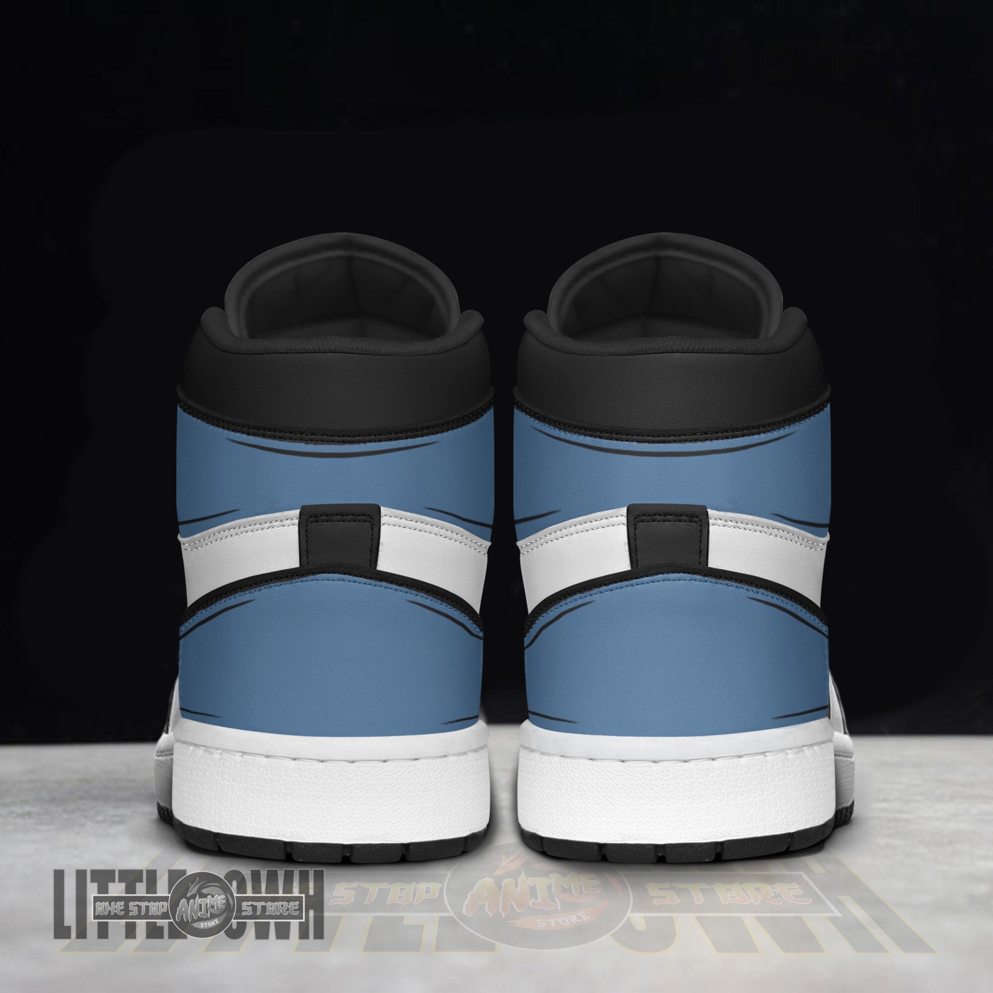Ideafootwear Grey AJ1 High Sneakers Shoes For Men And Women