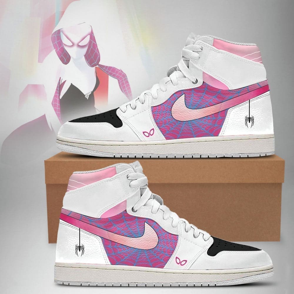 Ideafootwear Gwen Stacy AJ1 High Sneakers Shoes For Men And Women