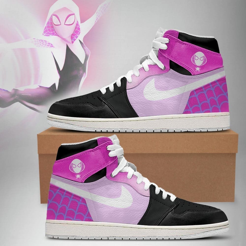 Ideafootwear Gwen Stacy AJ1 High Sneakers Shoes For Men And Women