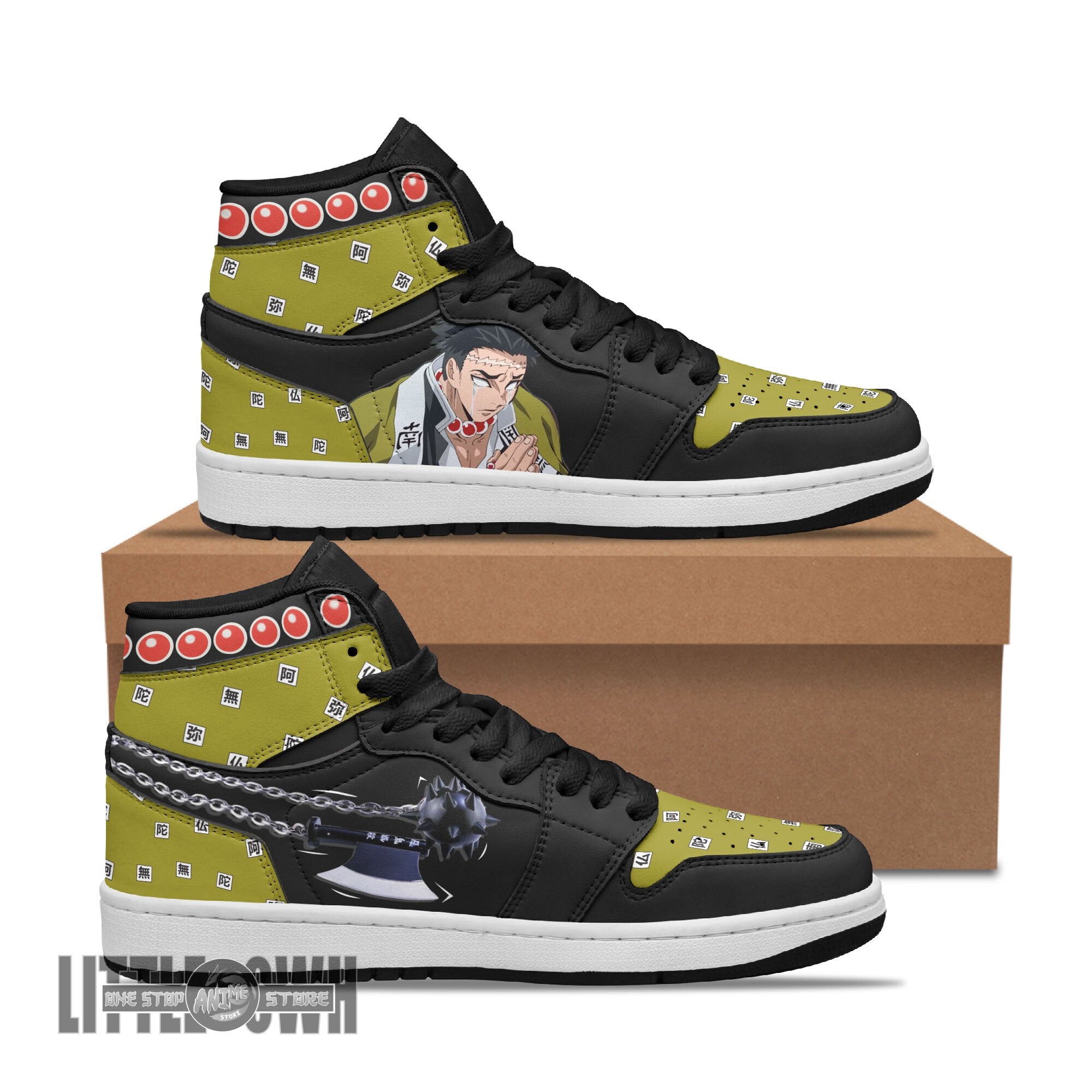 Ideafootwear Gyomei AJ1 High Sneakers Shoes For Men And Women