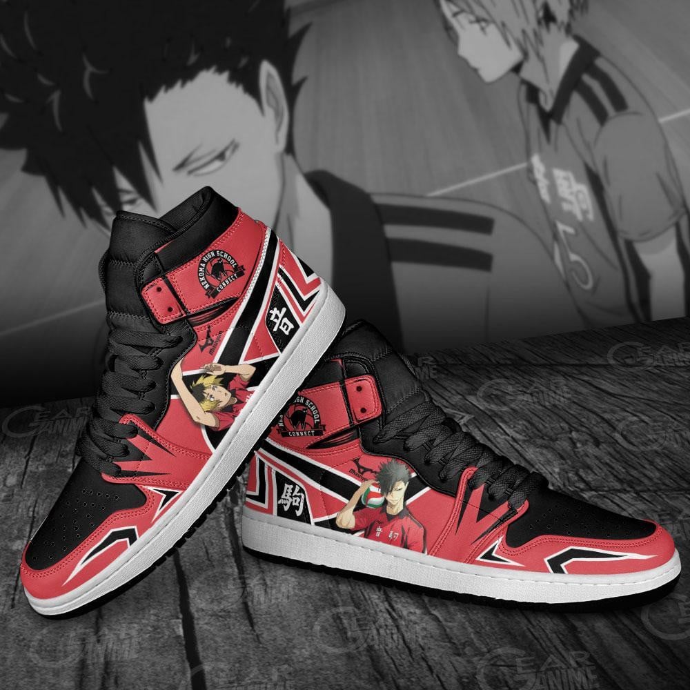 Ideafootwear Haikyuu AJ1 High Sneakers Shoes For Men And Women