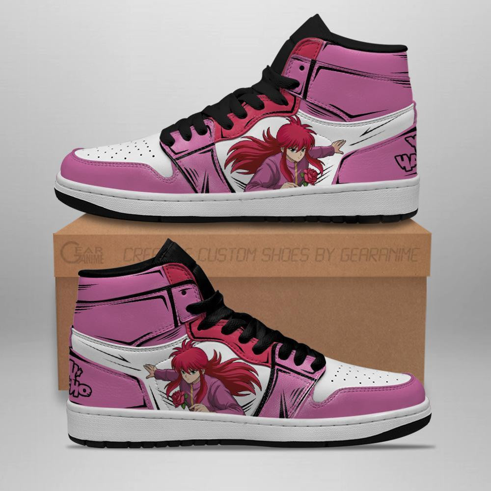 Ideafootwear Hakusho Kurama AJ1 High Sneakers Shoes For Men And Women