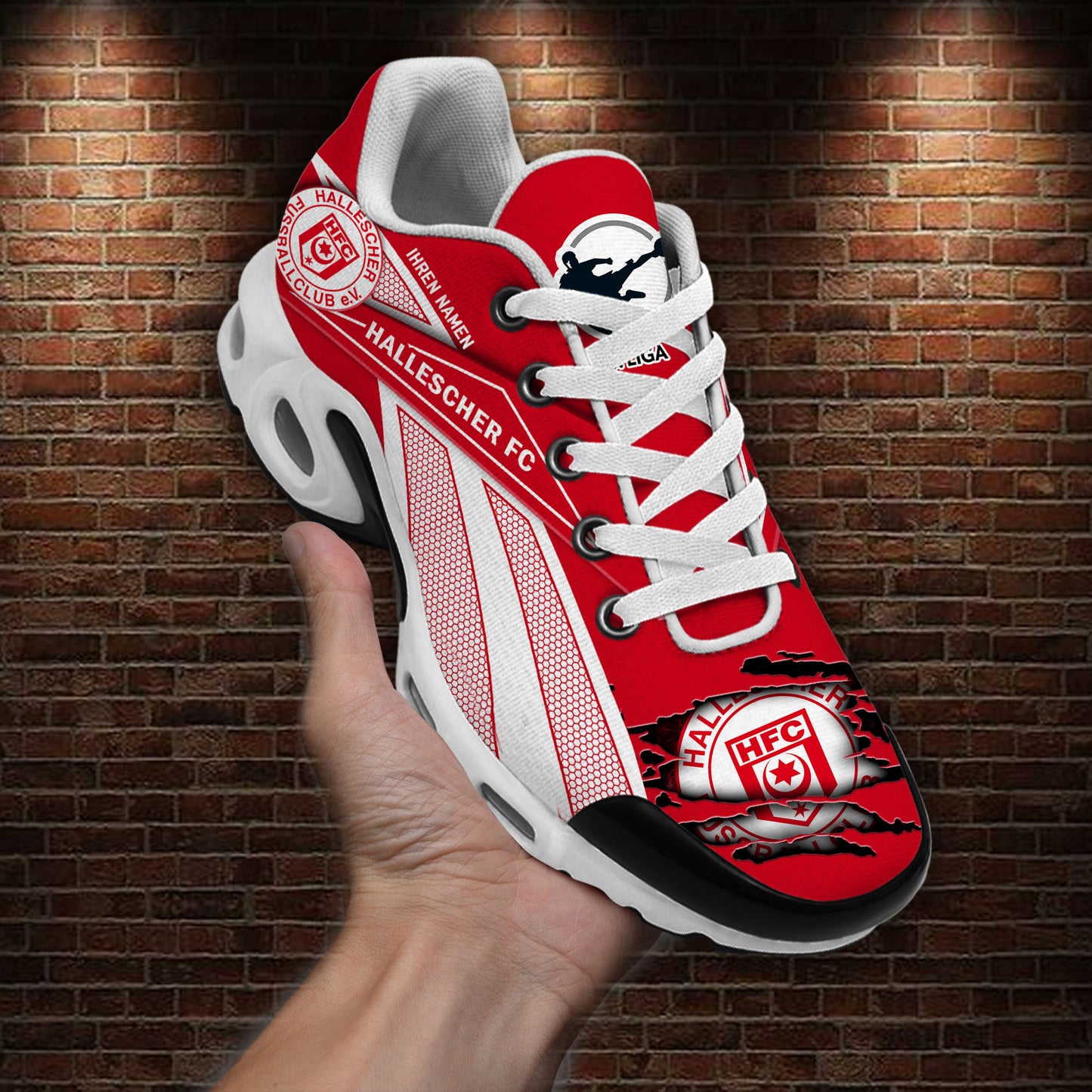 Ideafootwear Hallescher FC TN Shoes Sneakers For Men And Women