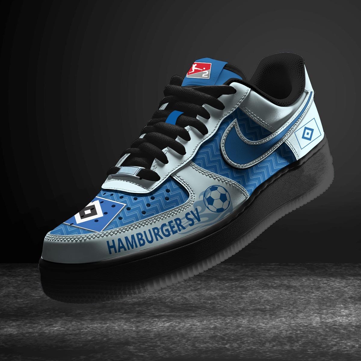 Ideafootwear Hamburger SV Air Low-Top Sneakers Shoes For Men And Women 1
