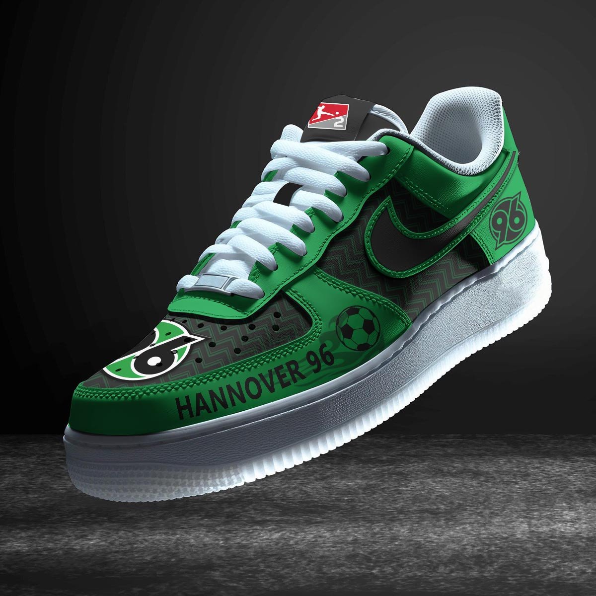Ideafootwear Hannover 96 Air Low-Top Sneakers Shoes For Men And Women 1