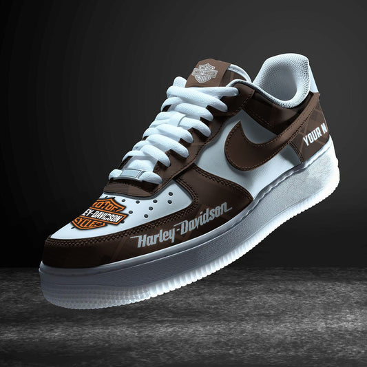 Ideafootwear Harley-Davidson Air Low-Top Sneakers Shoes For Men And Women 1