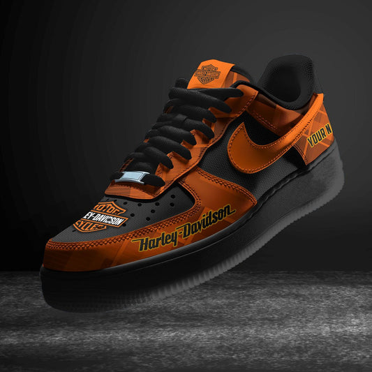 Ideafootwear Harley-Davidson Air Low-Top Sneakers Shoes For Men And Women 1