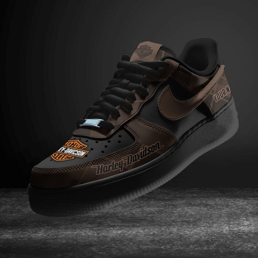 Ideafootwear Harley-Davidson Air Low-Top Sneakers Shoes For Men And Women 1