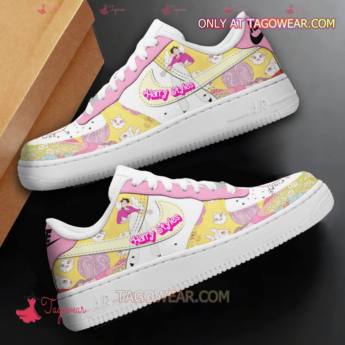 Ideafootwear Harry Styles Air Low-Top Sneakers Shoes For Men And Women 2