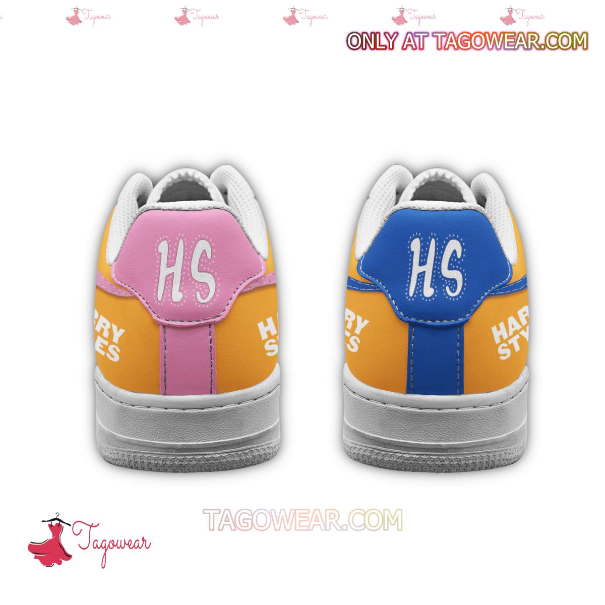 Ideafootwear Harry Styles Flower Air Low-Top Sneakers Shoes For Men And Women 4