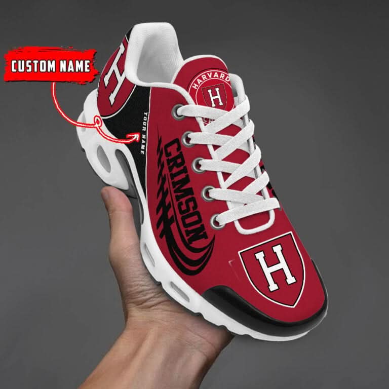 Ideafootwear Harvard Crimson TN Shoes Sneakers For Men And Women