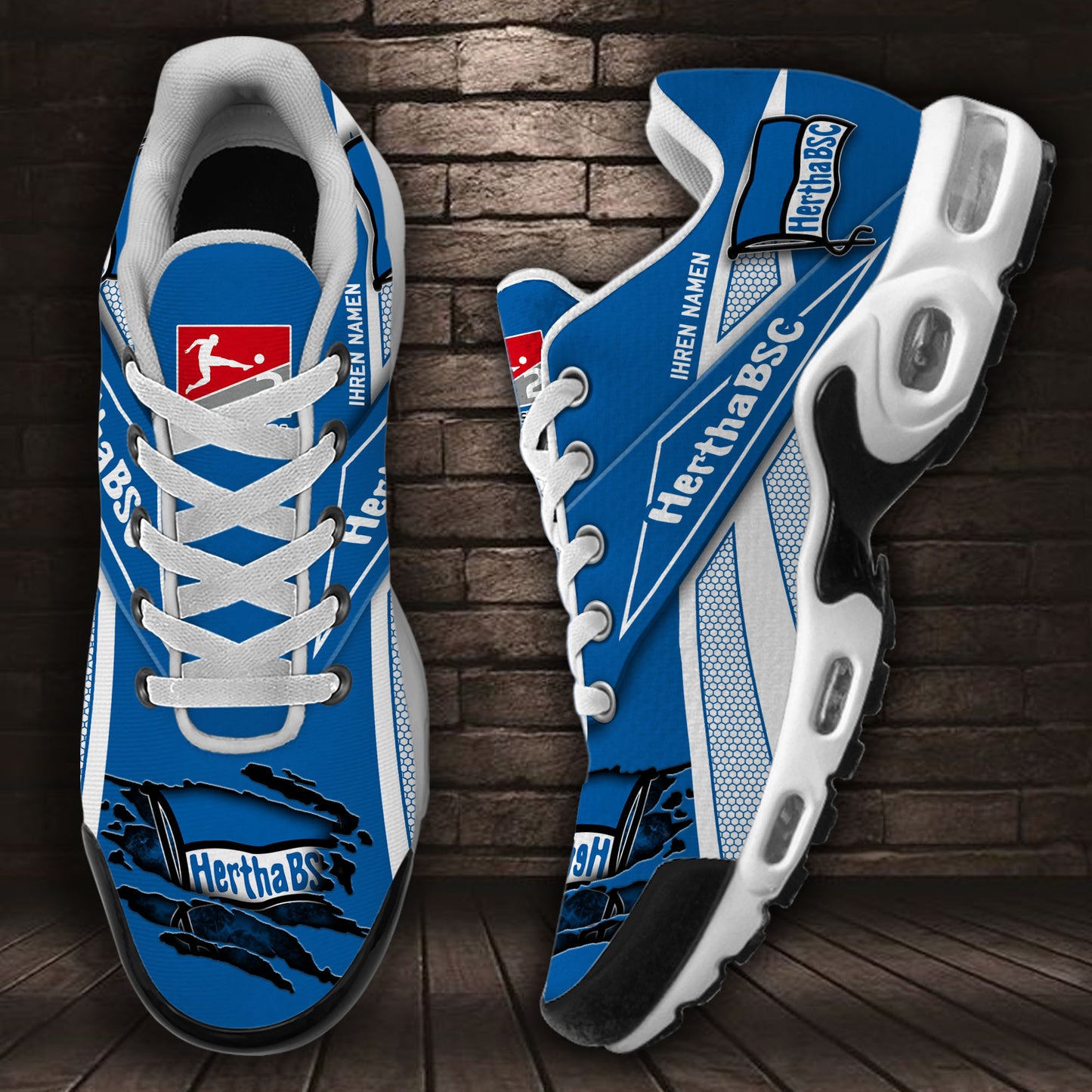 Ideafootwear Hertha BSC TN Shoes Sneakers For Men And Women