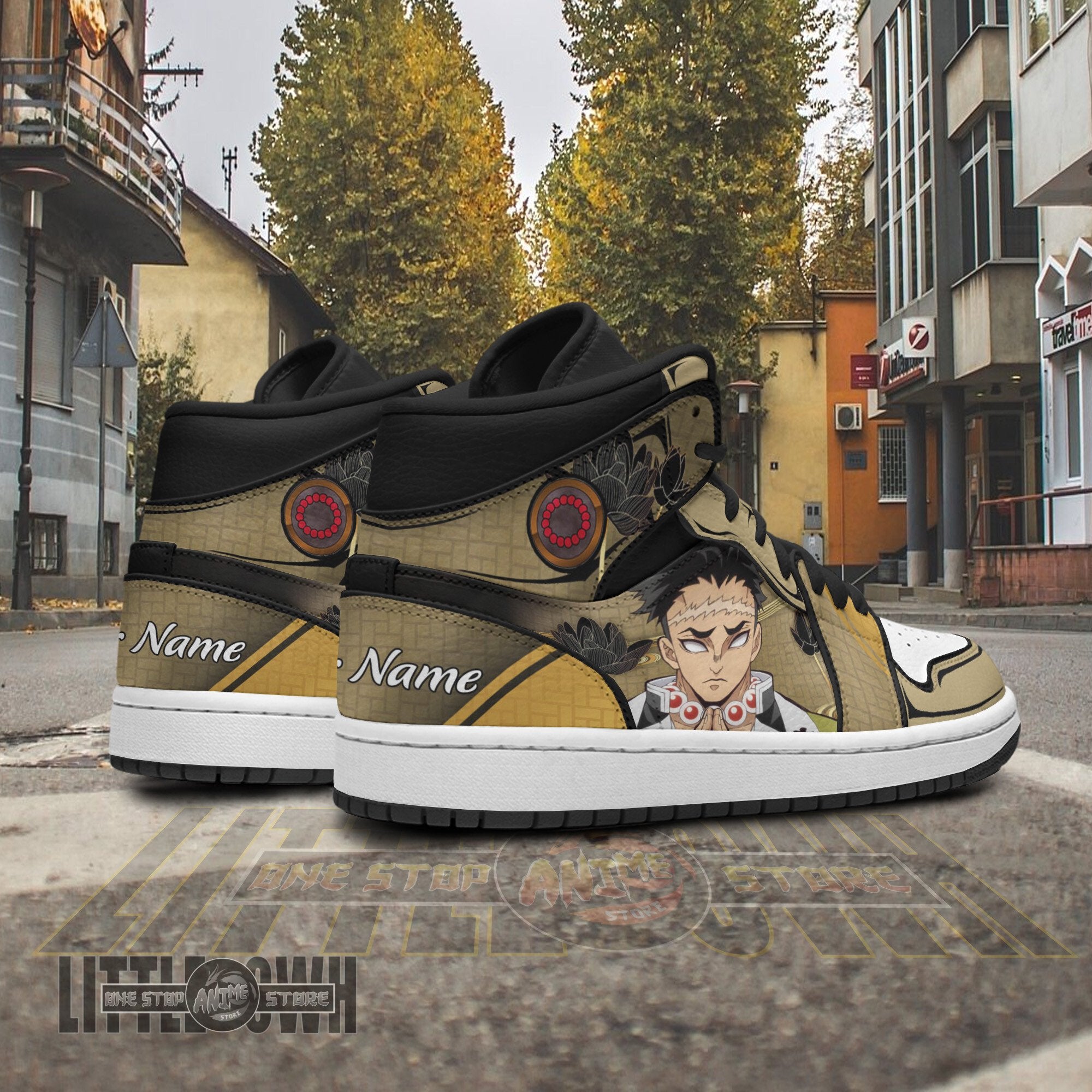 Ideafootwear Himejima Gyoumei AJ1 High Sneakers Shoes For Men And Women