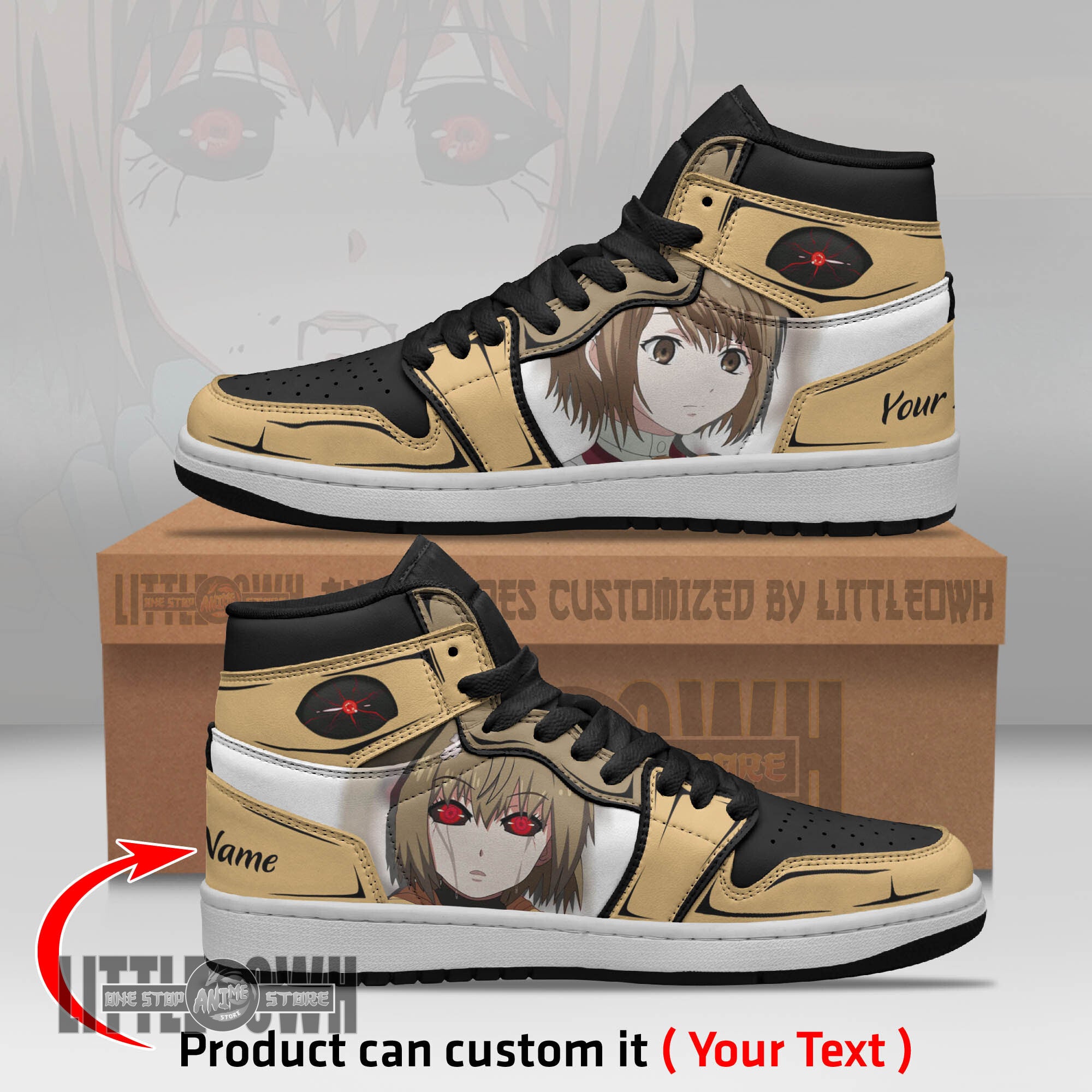 Ideafootwear Hinami Fueguchi AJ1 High Sneakers Shoes For Men And Women