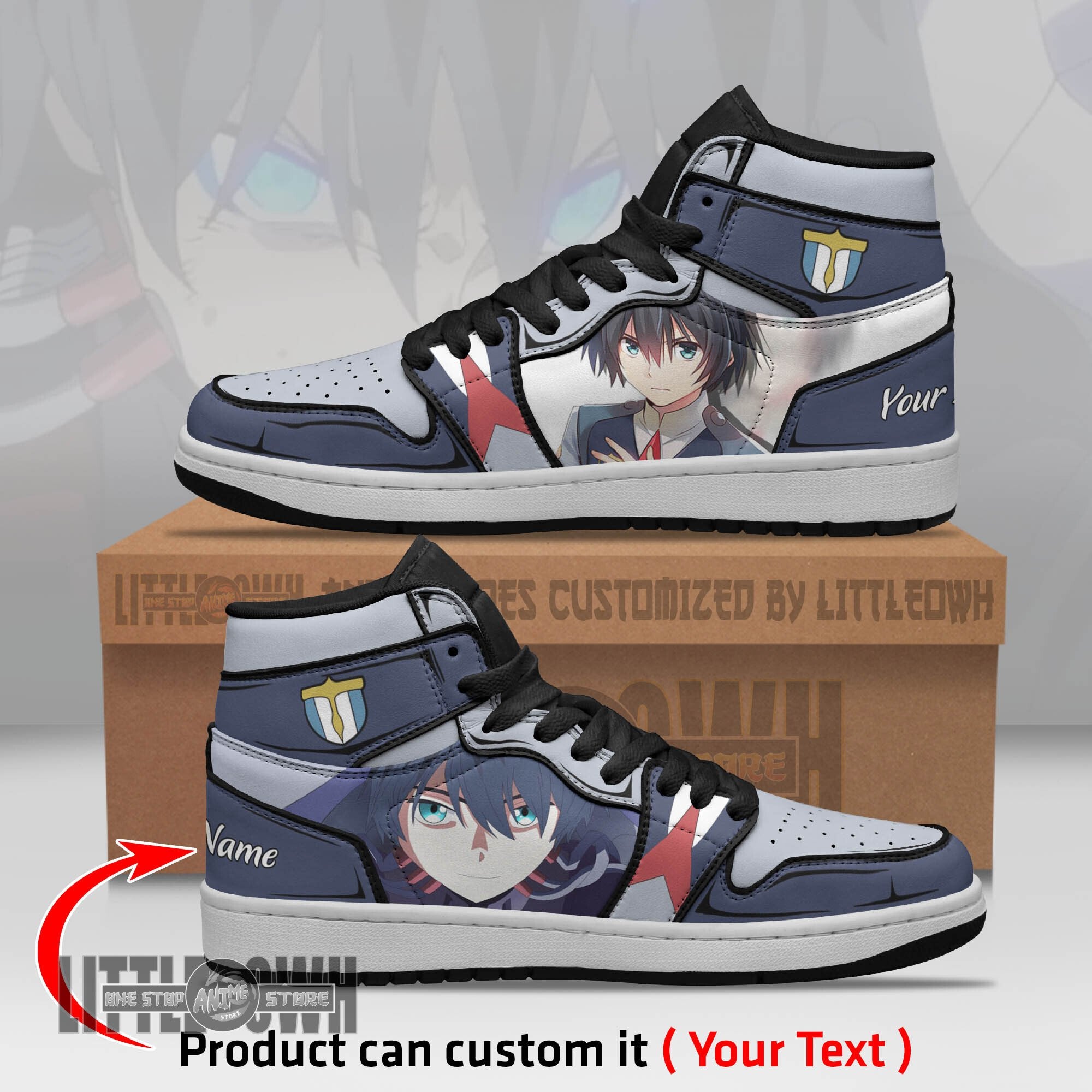Ideafootwear Hiro AJ1 High Sneakers Shoes For Men And Women
