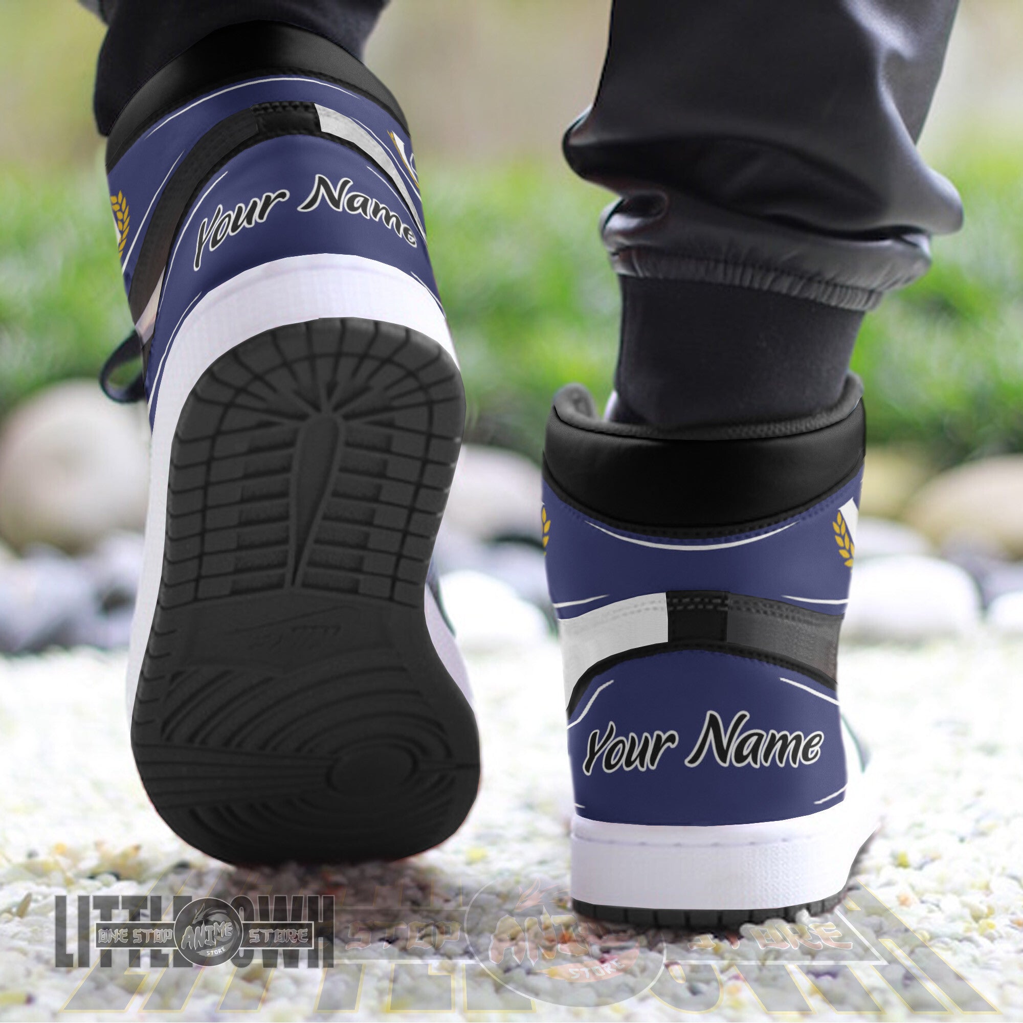 Ideafootwear Hitoshi Shinso AJ1 High Sneakers Shoes For Men And Women