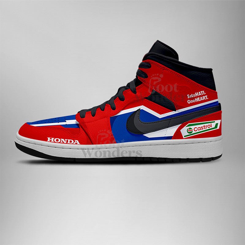 Ideafootwear Honda AJ1 High Sneakers Shoes For Men And Women