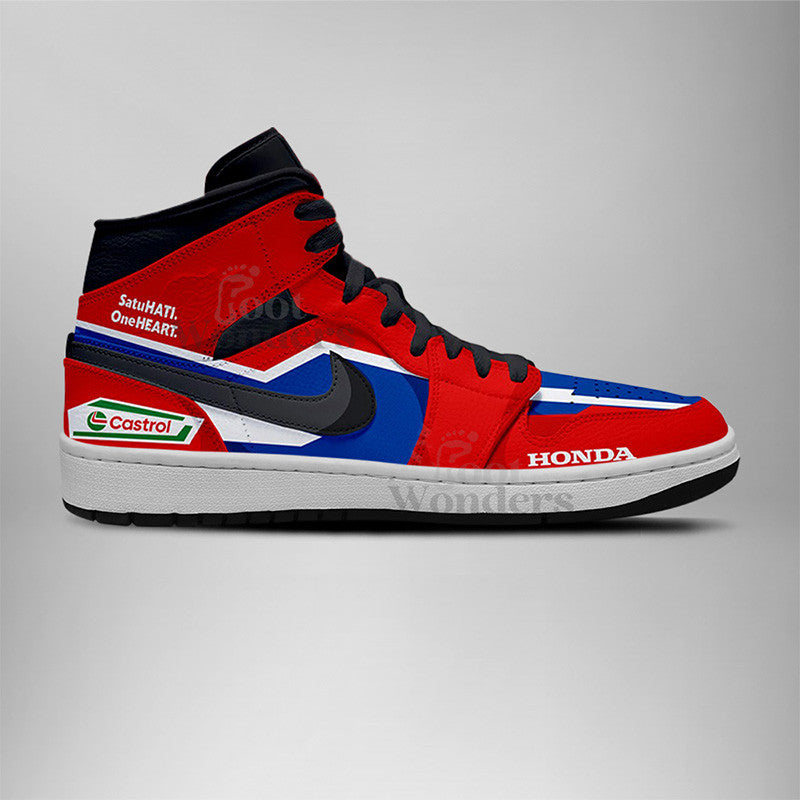 Ideafootwear Honda AJ1 High Sneakers Shoes For Men And Women