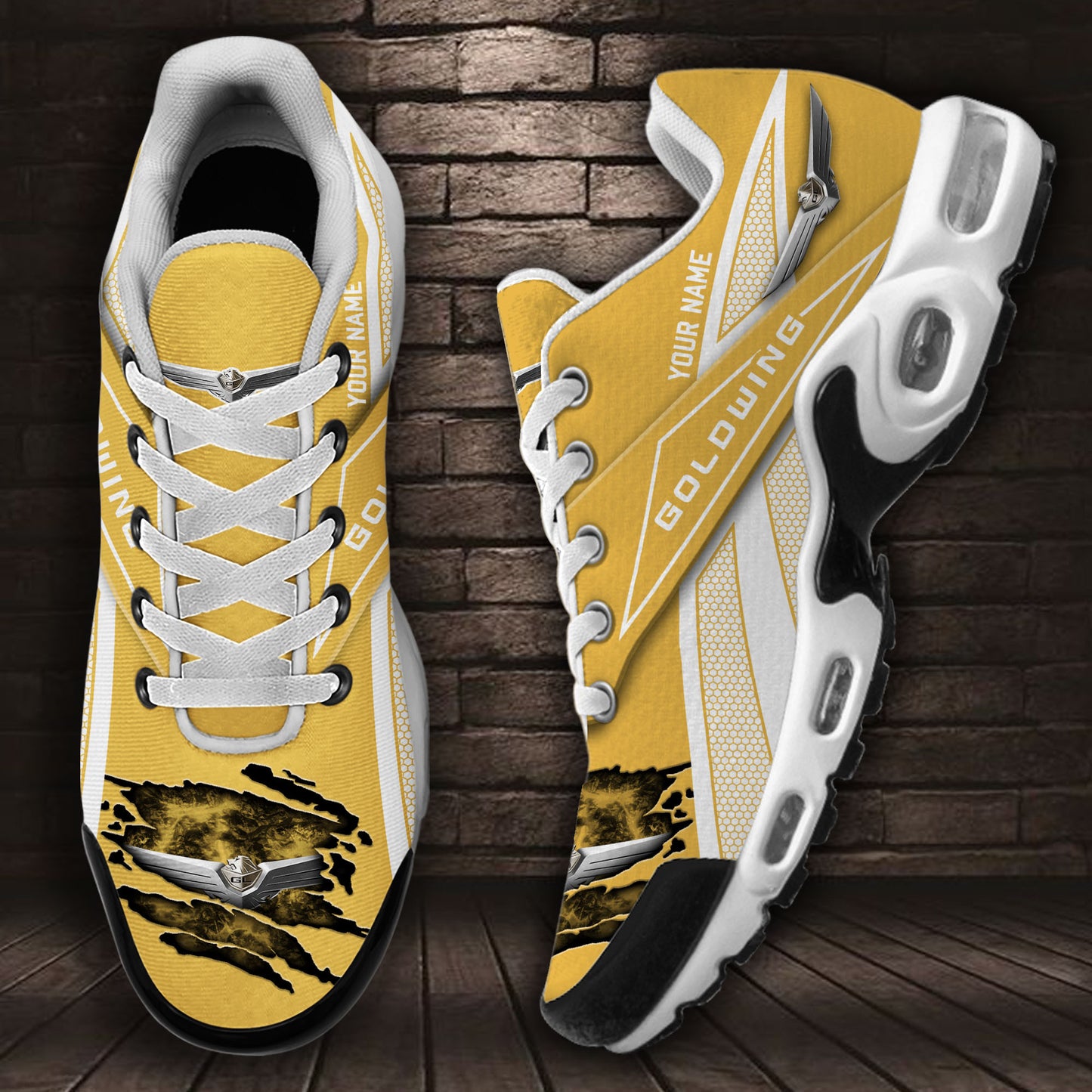 Ideafootwear Honda Gold Wing TN Shoes Sneakers For Men And Women