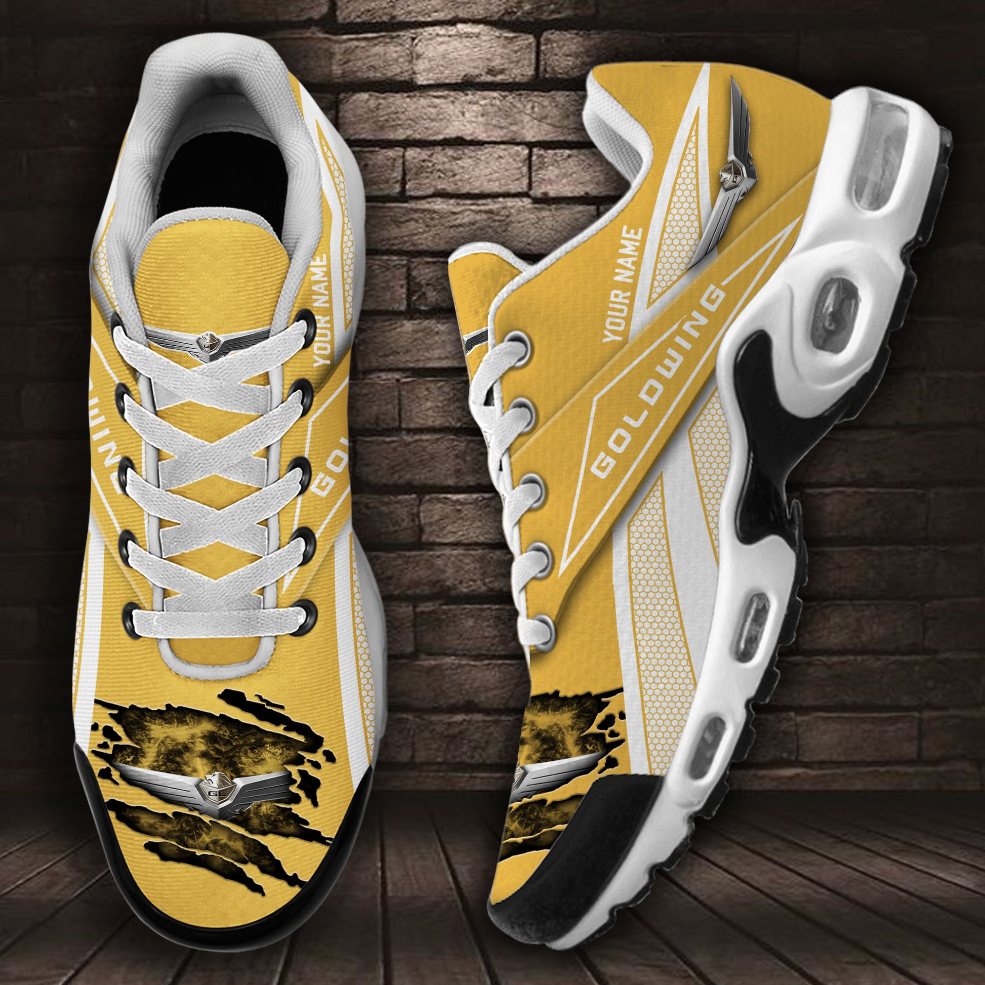 Ideafootwear Honda Gold Wing TN Shoes Sneakers For Men And Women