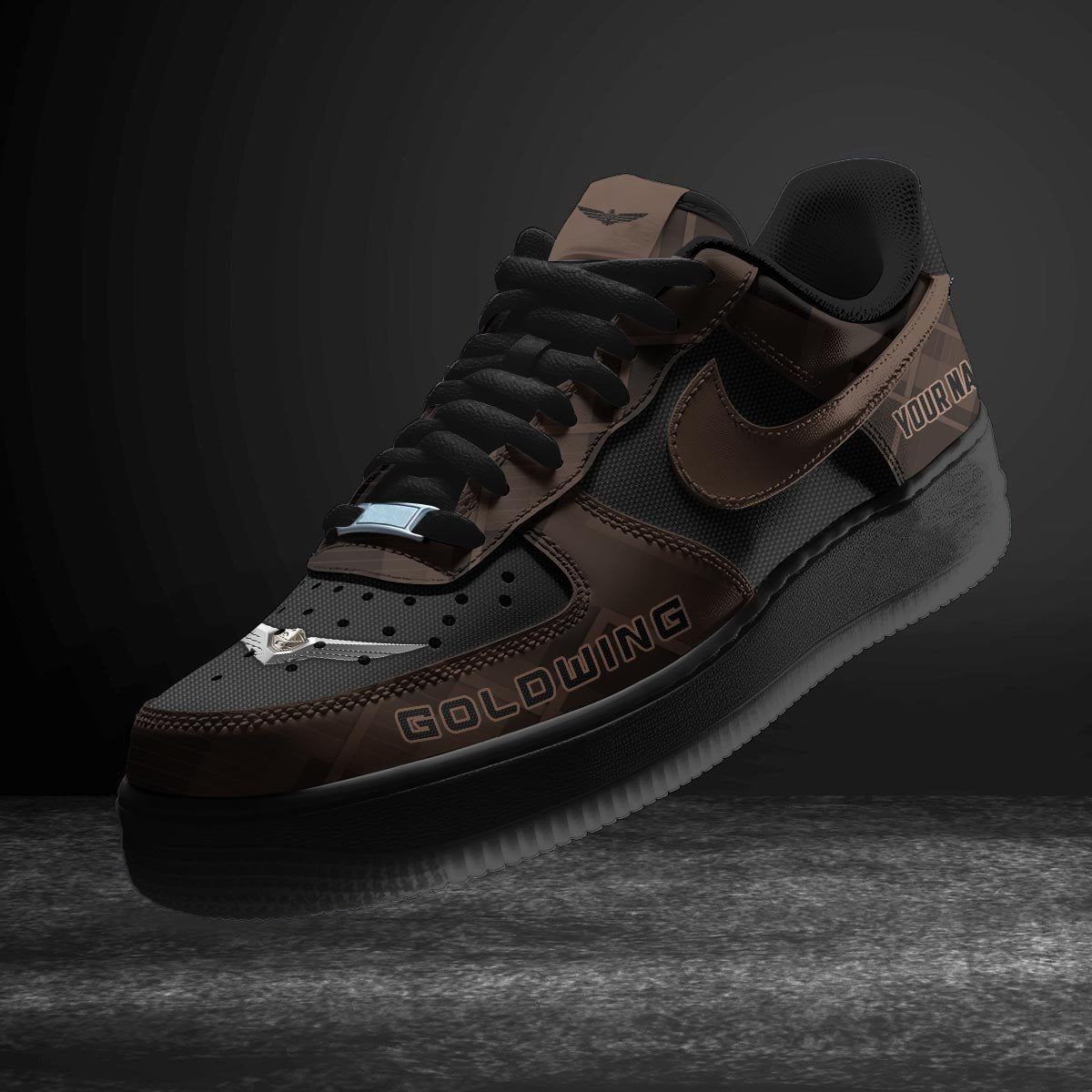 Ideafootwear Honda goldwing Air Low-Top Sneakers Shoes For Men And Women 1