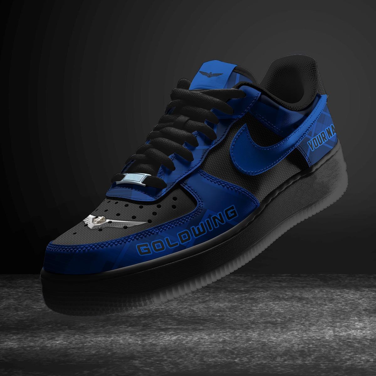 Ideafootwear Honda goldwing Air Low-Top Sneakers Shoes For Men And Women 1