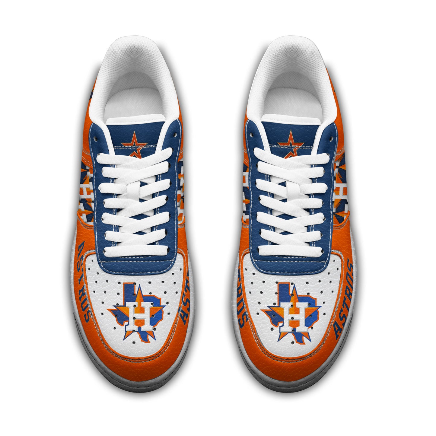 Ideafootwear Houston Astros Air Low-Top Sneakers Shoes For Men And Women 2