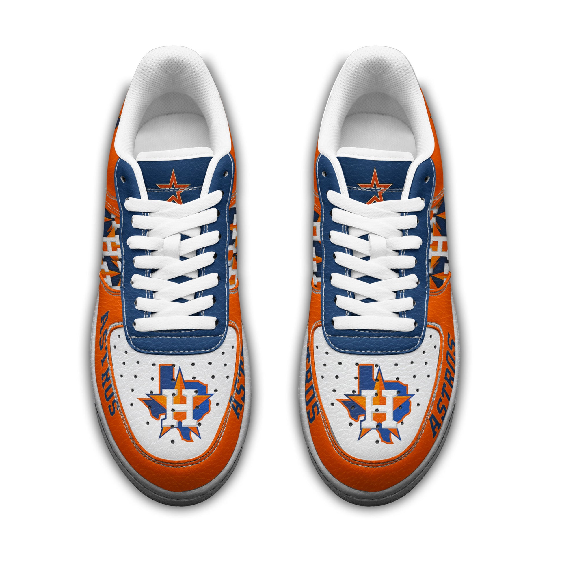 Ideafootwear Houston Astros Air Low-Top Sneakers Shoes For Men And Women 2