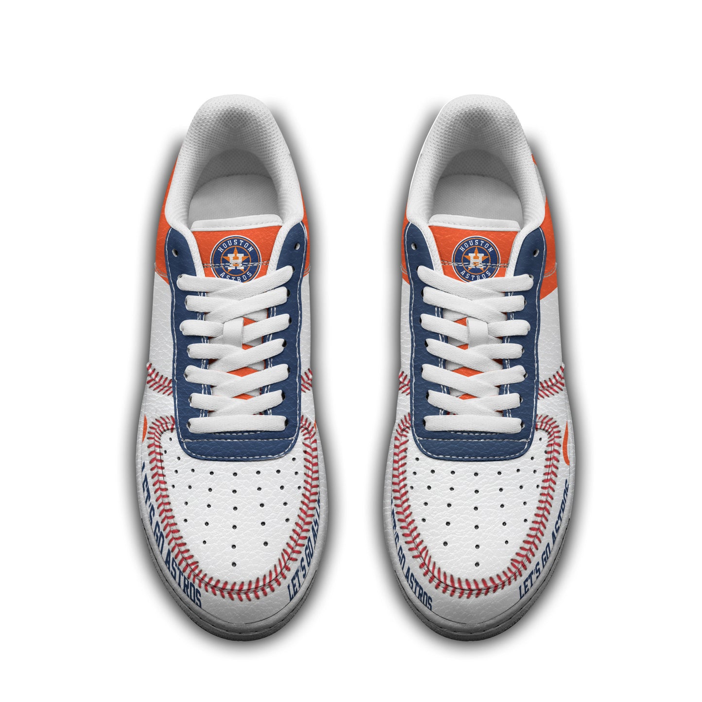 Ideafootwear Houston Astros Air Low-Top Sneakers Shoes For Men And Women 2