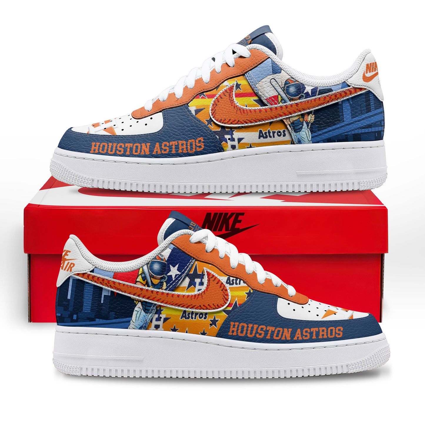 Ideafootwear Houston Astros Air Low-Top Sneakers Shoes For Men And Women 3