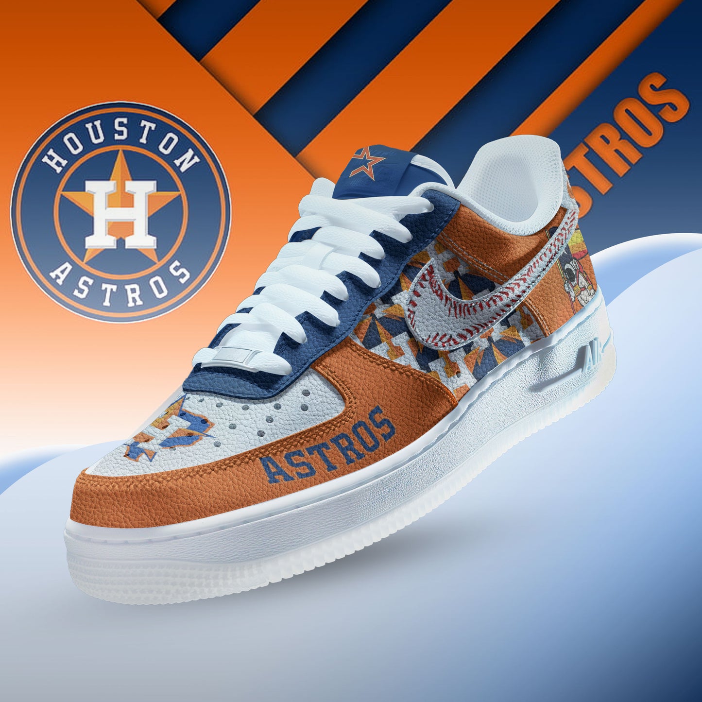 Ideafootwear Houston Astros Air Low-Top Sneakers Shoes For Men And Women 1