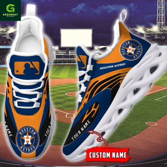 Ideafootwear Houston Astros Max Soul Shoes Sneakers For Men And Women