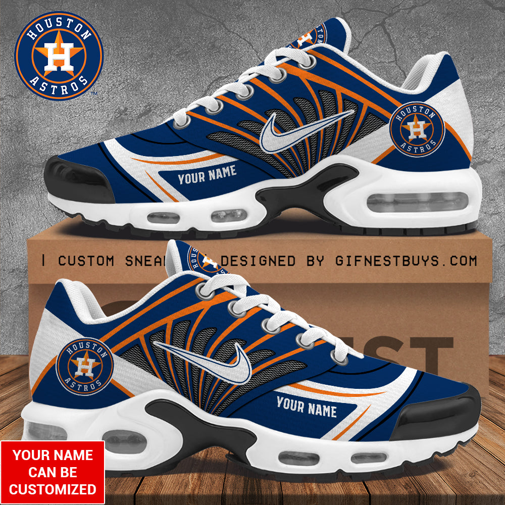 Ideafootwear Houston Astros TN Shoes Sneakers For Men And Women