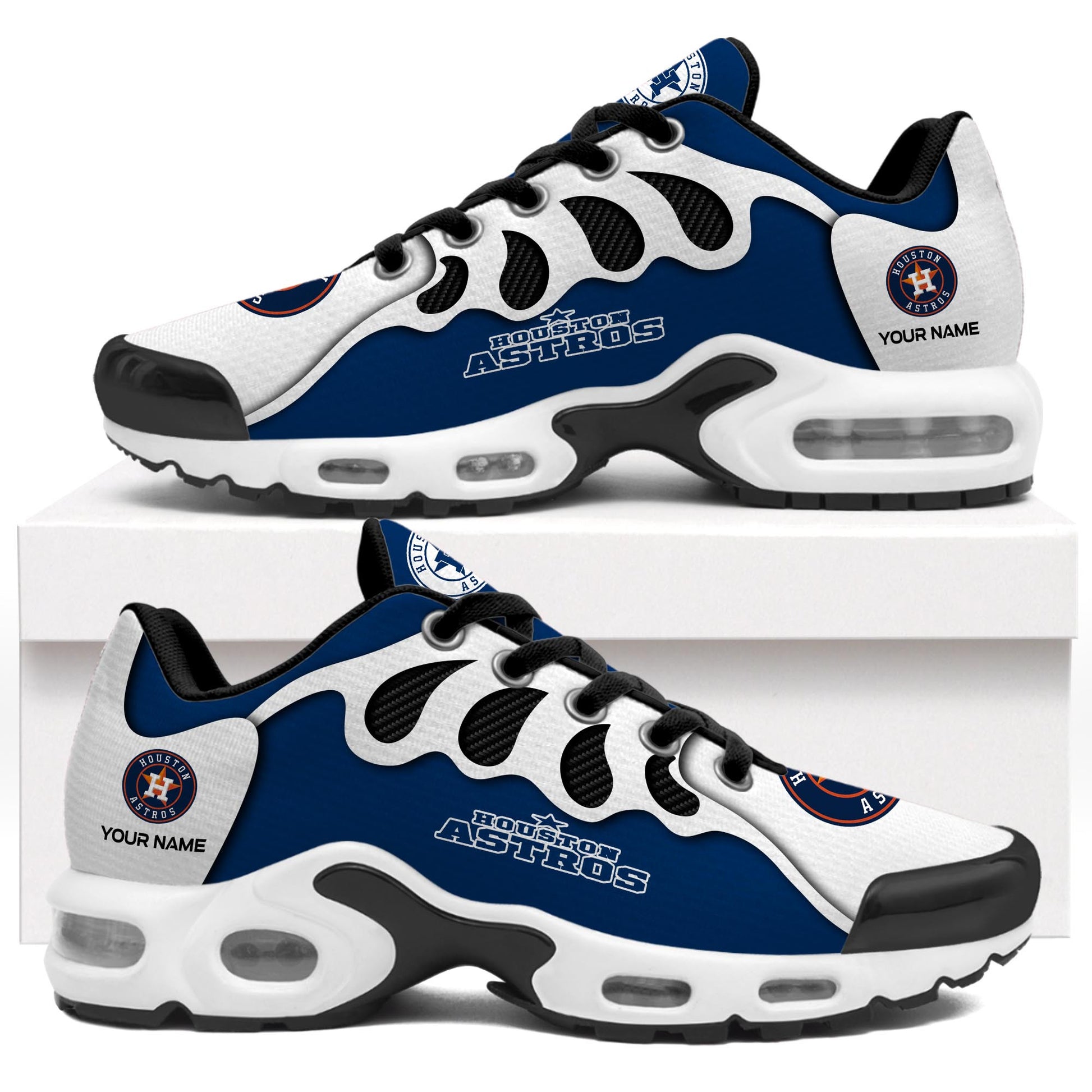 Ideafootwear Houston Astros TN Shoes Sneakers For Men And Women