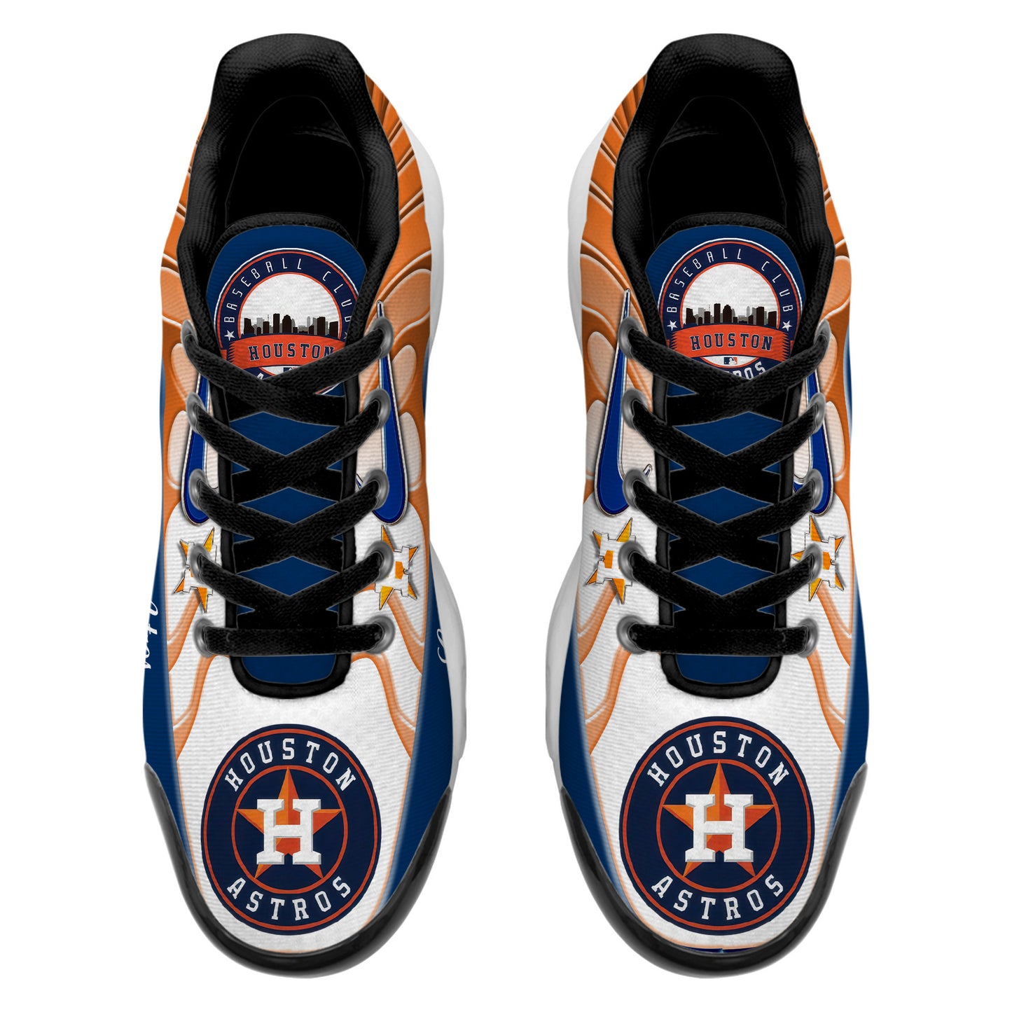 Ideafootwear Houston Astros TN Shoes Sneakers For Men And Women