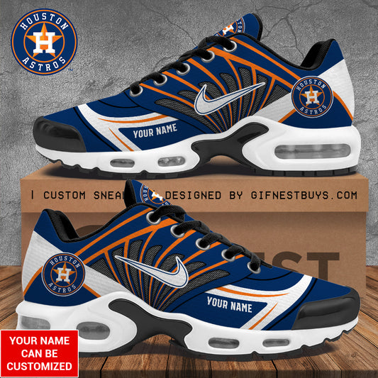 Ideafootwear Houston Astros TN Shoes Sneakers For Men And Women