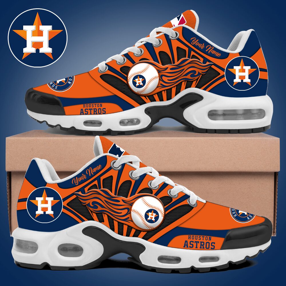 Ideafootwear Houston Astros TN Shoes Sneakers For Men And Women