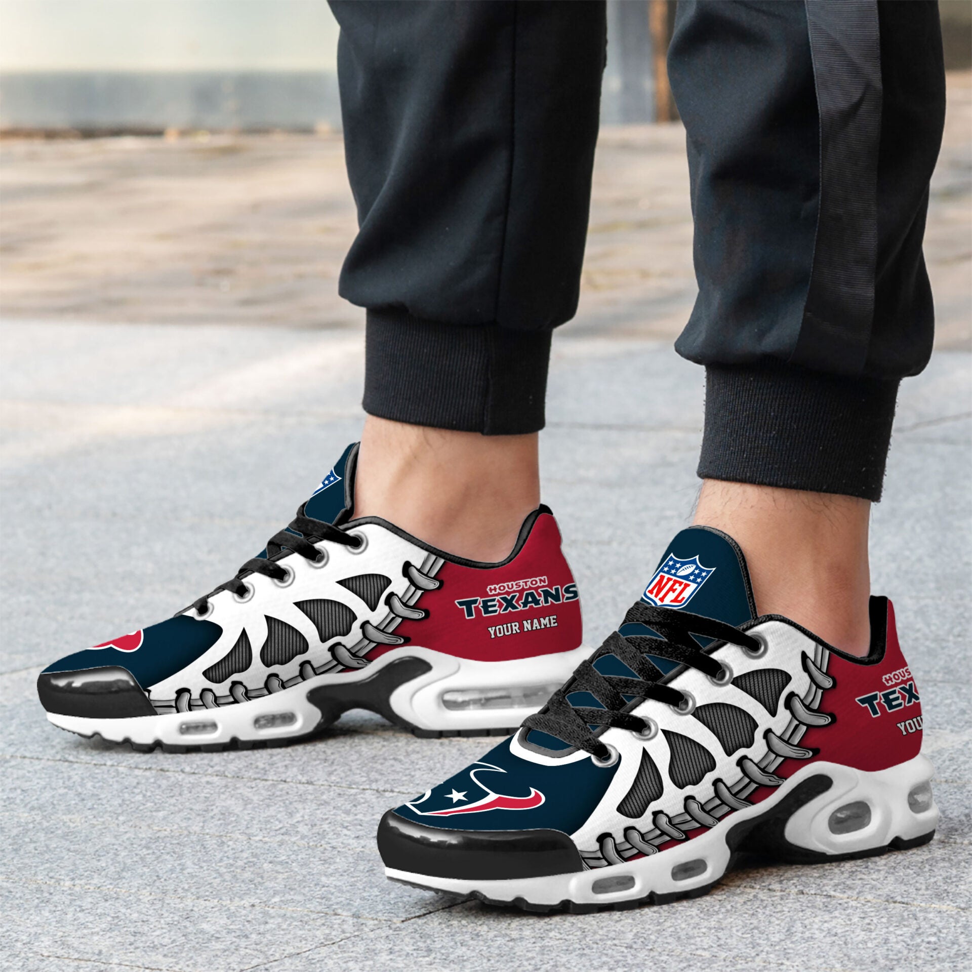 Ideafootwear Houston Texans TN Shoes Sneakers For Men And Women