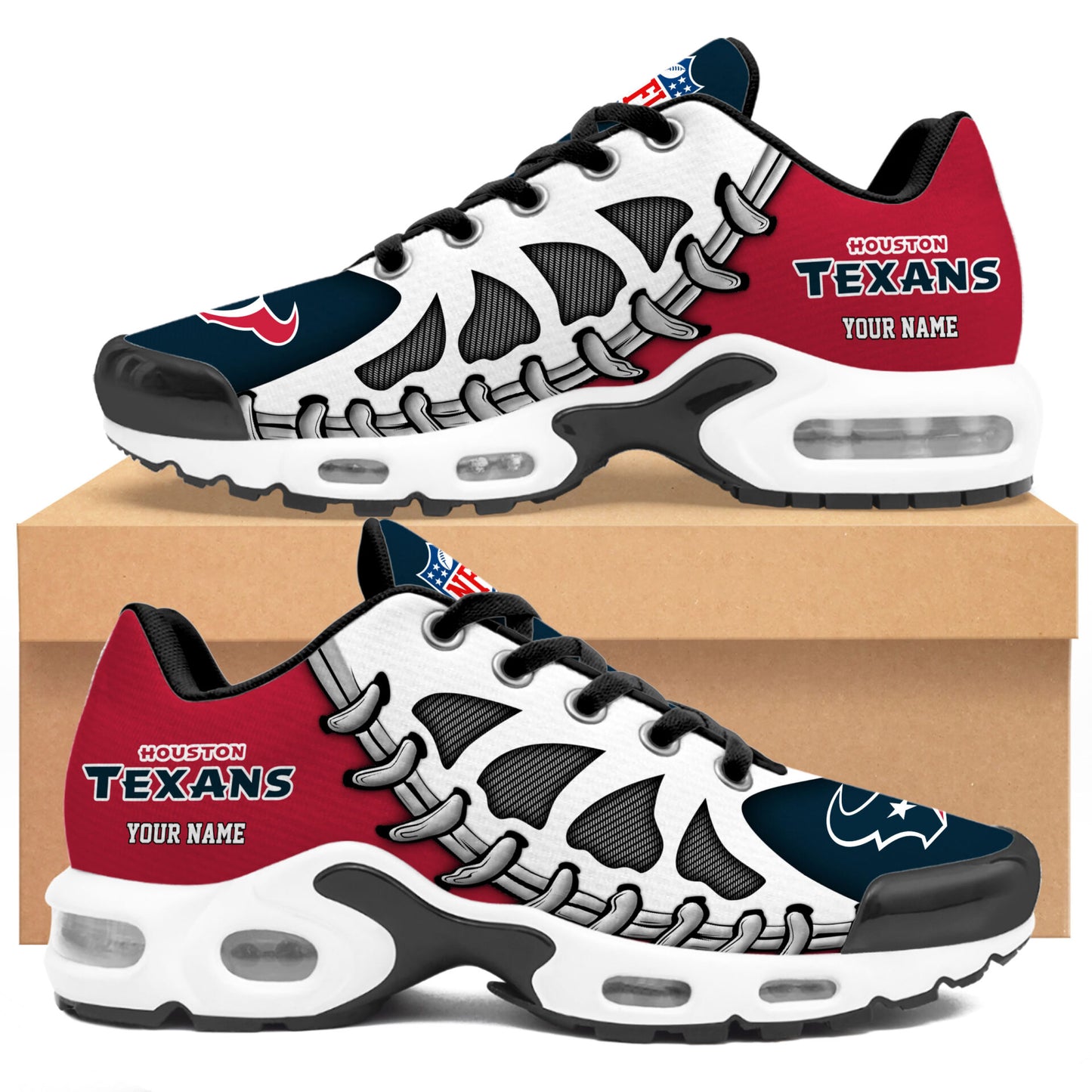Ideafootwear Houston Texans TN Shoes Sneakers For Men And Women