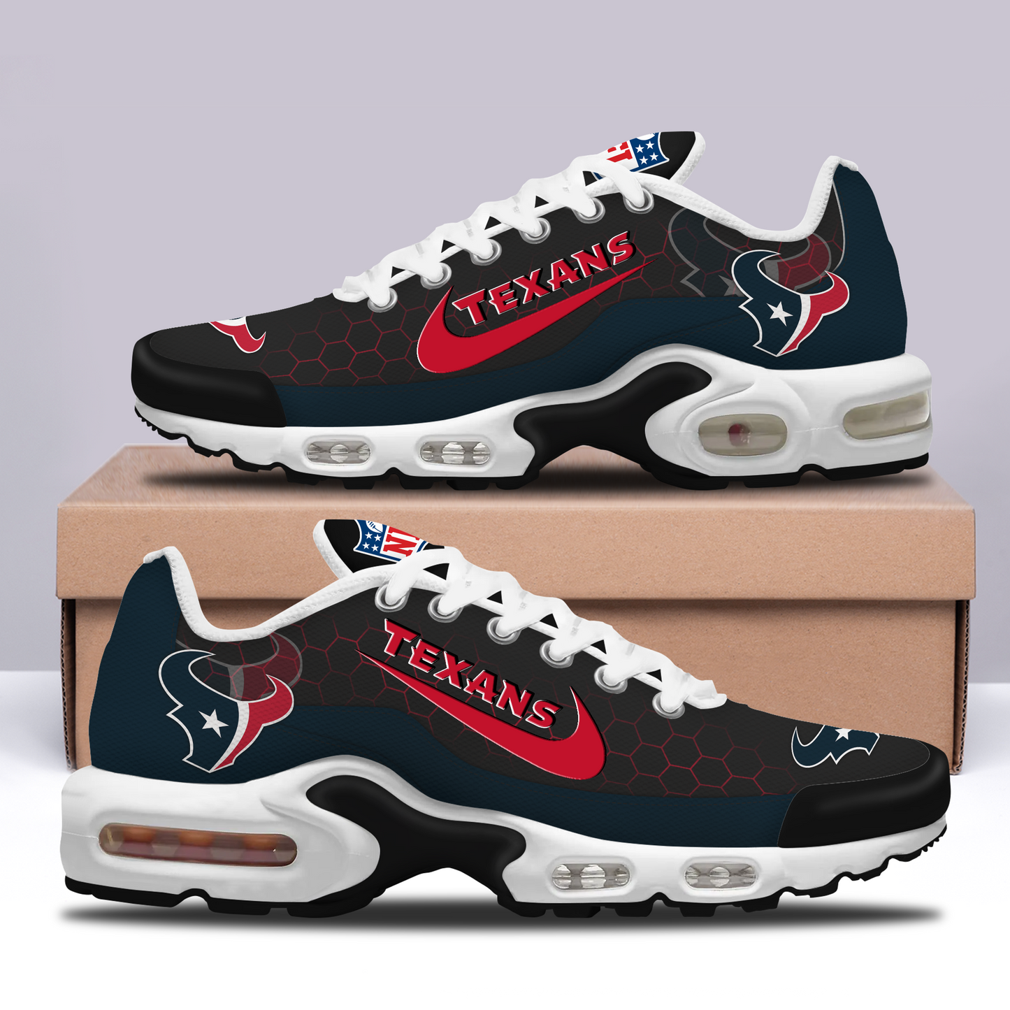 Ideafootwear Houston Texans TN Shoes Sneakers For Men And Women