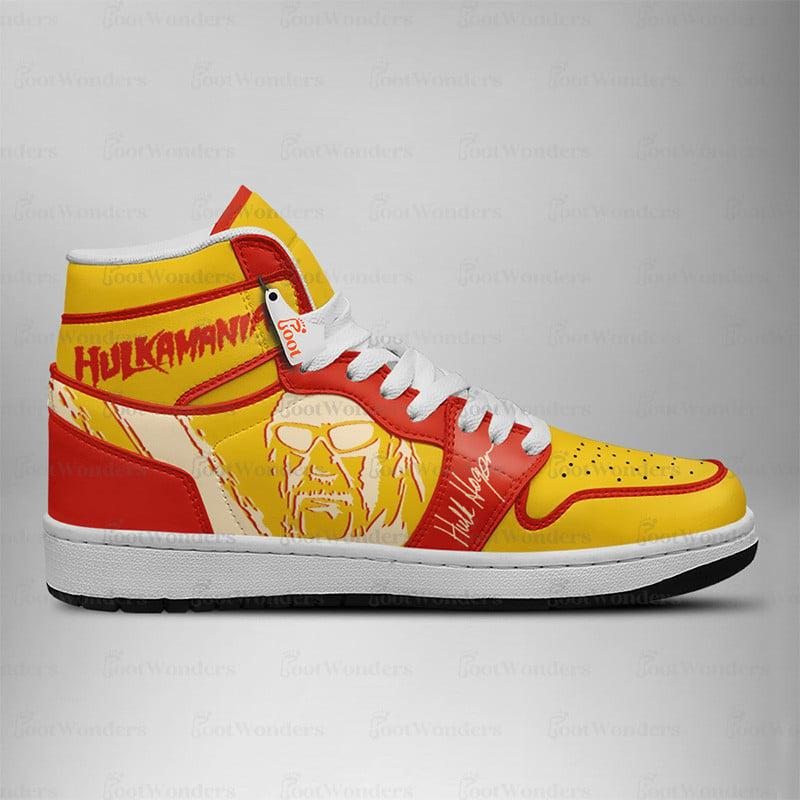 Ideafootwear Hulk Hogan AJ1 High Sneakers Shoes For Men And Women