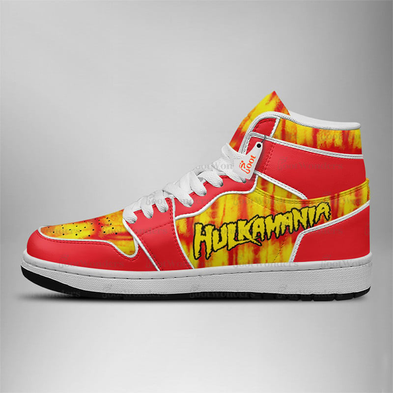 Ideafootwear Hulk Hogan AJ1 High Sneakers Shoes For Men And Women