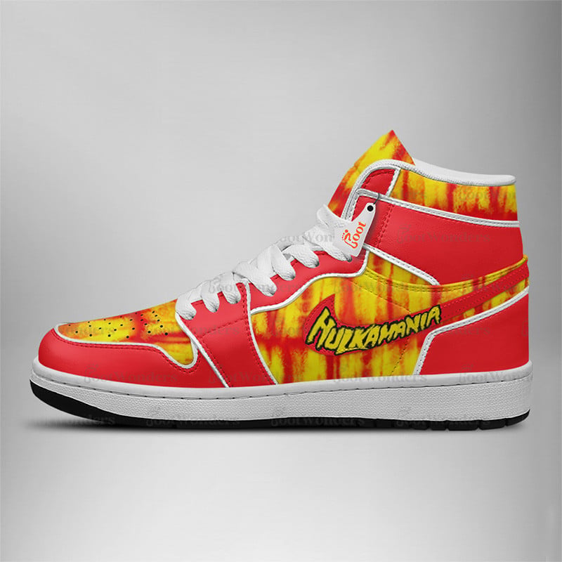 Ideafootwear Hulk Hogan AJ1 High Sneakers Shoes For Men And Women