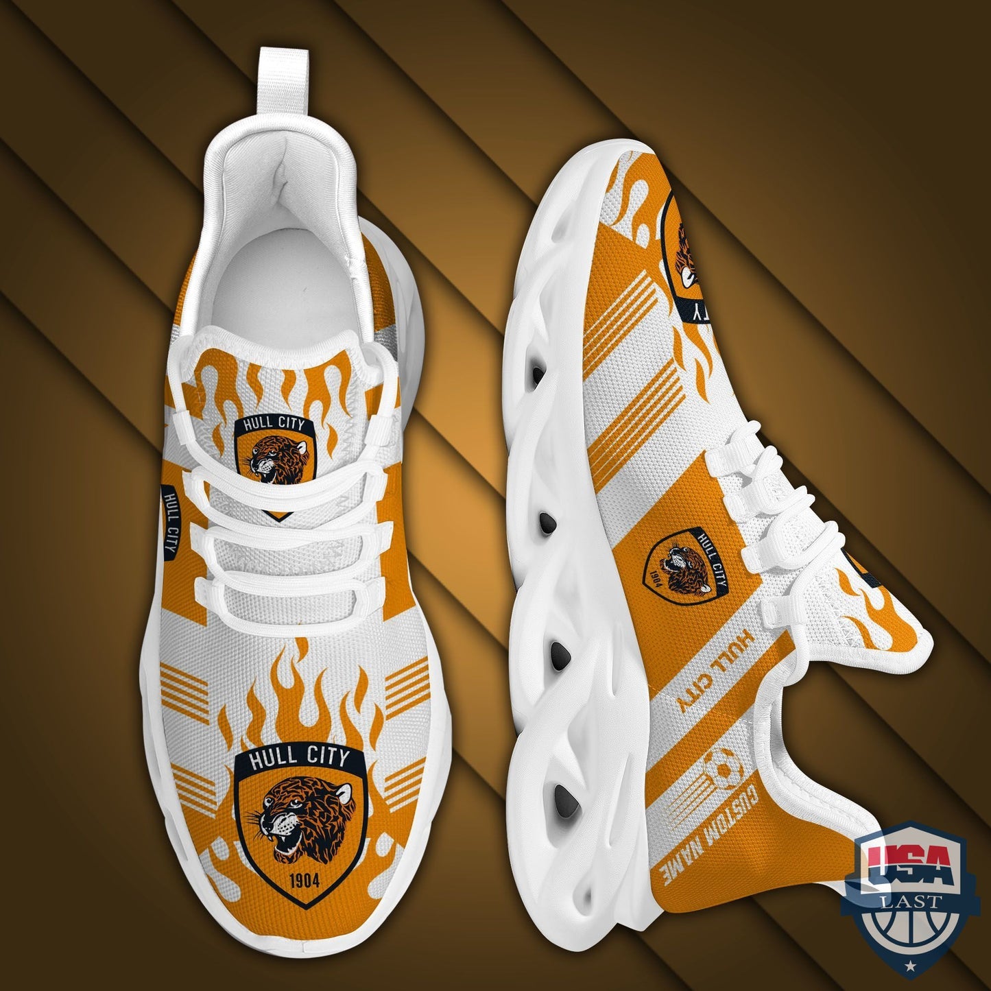 Ideafootwear Hull City AFC Max Soul Shoes Sneakers For Men And Women