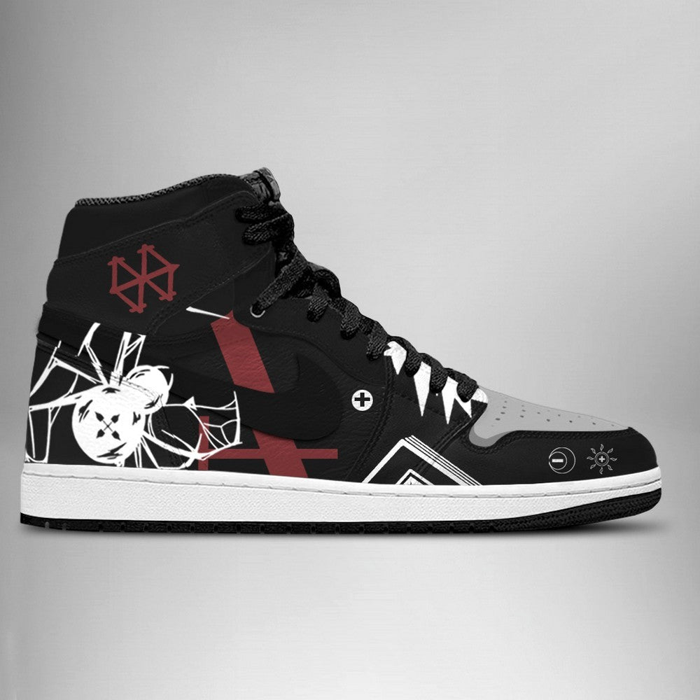 Ideafootwear Hunter X Hunter AJ1 High Sneakers Shoes For Men And Women