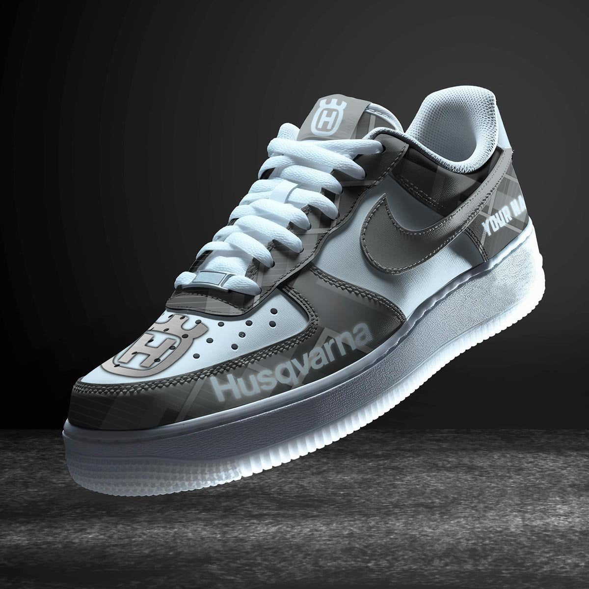Ideafootwear Husqvarna Air Low-Top Sneakers Shoes For Men And Women 1