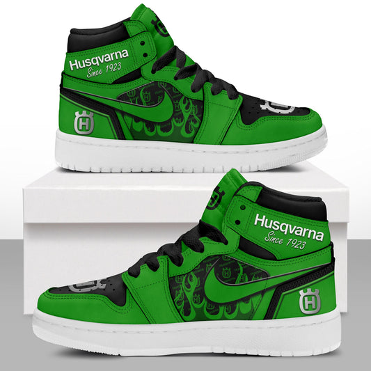 Ideafootwear Husqvarna AJ1 High Sneakers Shoes For Men And Women