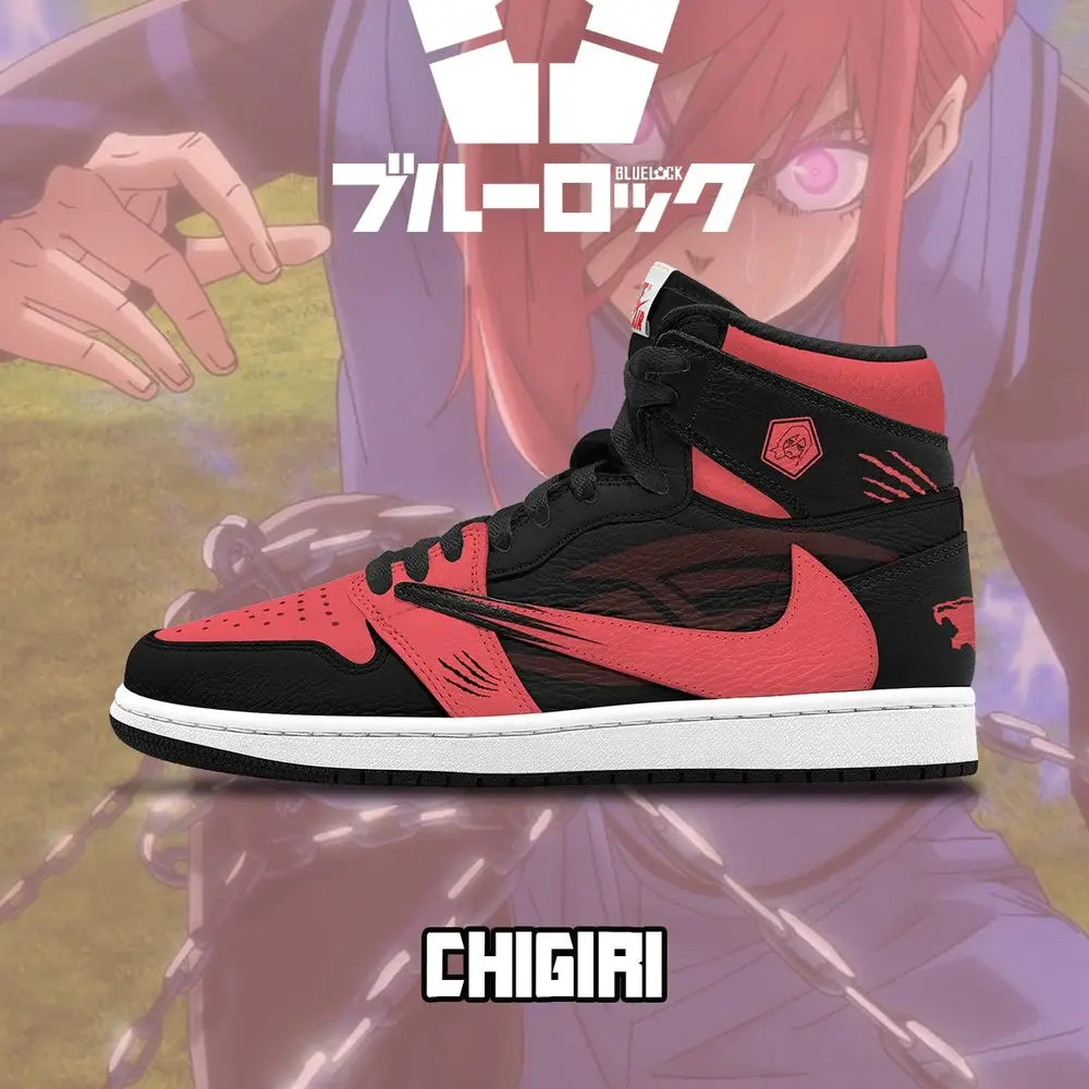 Ideafootwear Hyoma Chigiri V.1 Blue Lock  AJ1 High Sneakers Shoes For Men And Women